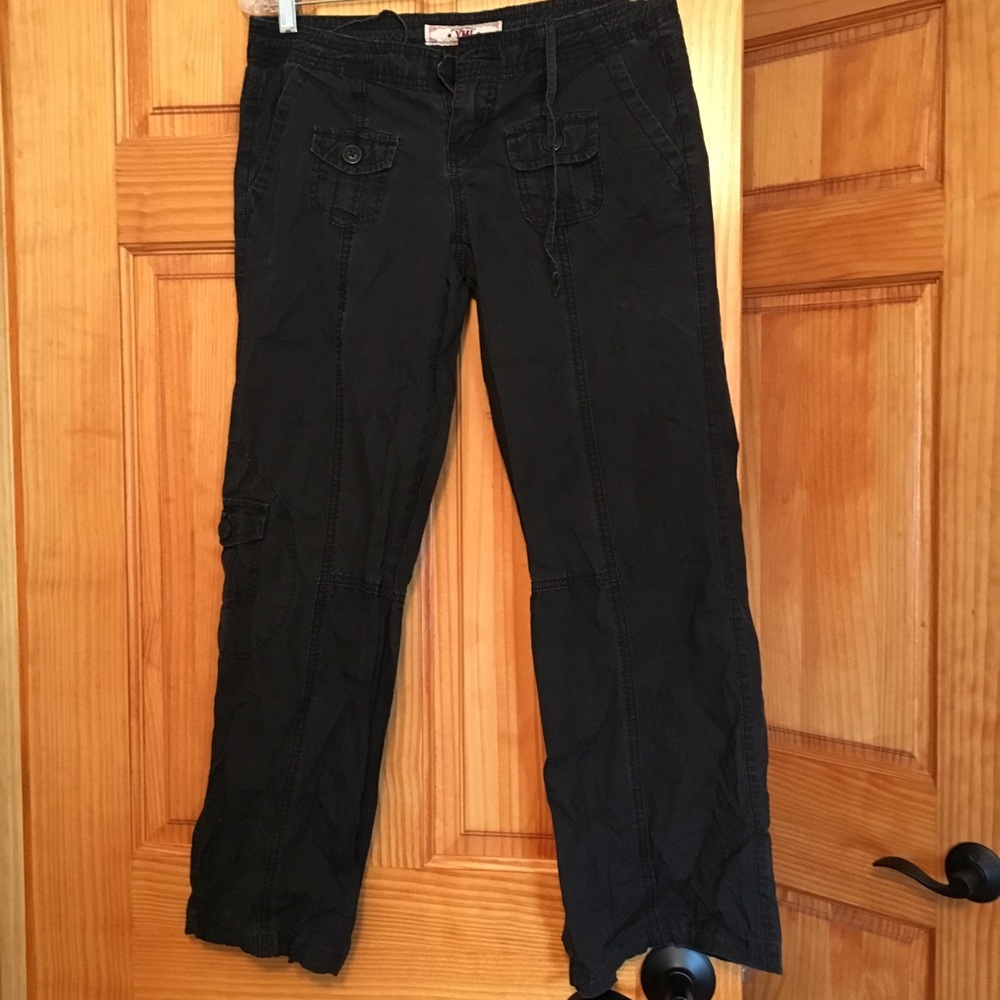 Black casual pants